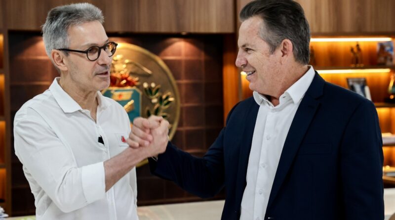 "Mato Grosso é um exemplo de estado que cresce, dá certo e tem gestão séria", afirma governador de MG