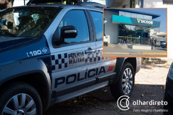15:37 - 
							Bandidos invadem agência do Sicoob, arrombam cofre e levam R$ 280 mil e arma de segurança