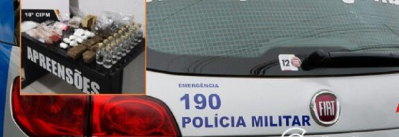 15:40 - 
							Adolescente é detida com 2,5 kg de maconha, cocaína, 138 comprimidos de ecstasy e 2,8 litros de 'loló'