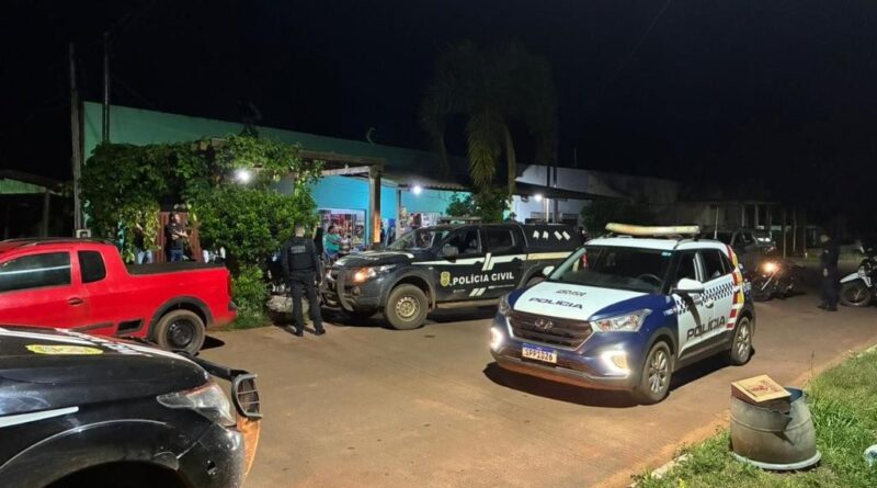 Polícias Civil e Militar realizam operações integradas em Santa Cruz do Xingu e Santo Antônio do Fontoura