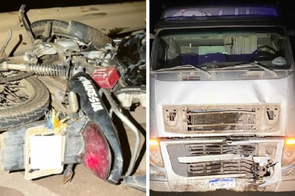 20:33 - 
							Homem morre após tentar ajustar carga de milho na garupa de moto e bater de frente com caminhão