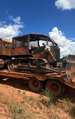 Sema apreende 3 tratores durante fiscalização ambiental em Santa Helena e Marcelândia